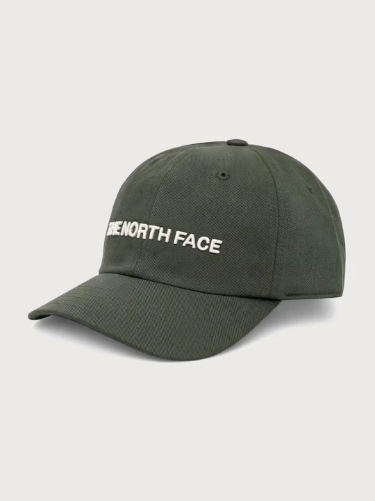 Zdjęcie produktu The North Face czapka z daszkiem z bawełną Norm zielony