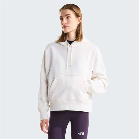 Zdjęcie produktu The North Face Damska Bluza Oversize Z Kapturem O Pudełkowym Kroju Tnf™ Essential Simple Dome Smokey Brown Rozmiar L female