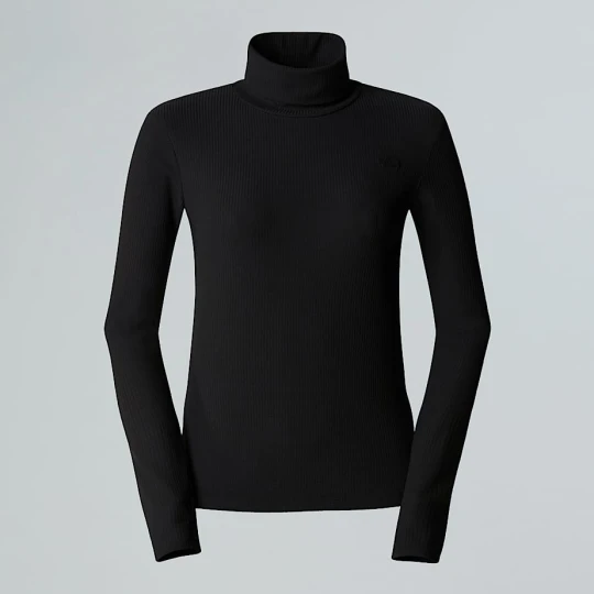 Zdjęcie produktu The North Face Damska Koszulka Z Długim Rękawem I Golfem Tnf Black Rozmiar L female