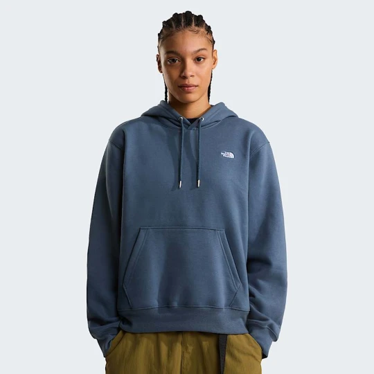 Zdjęcie produktu The North Face Damska Luźna Bluza Z Kapturem Tnf Essential Simple Dome Granite Grey Rozmiar XL female