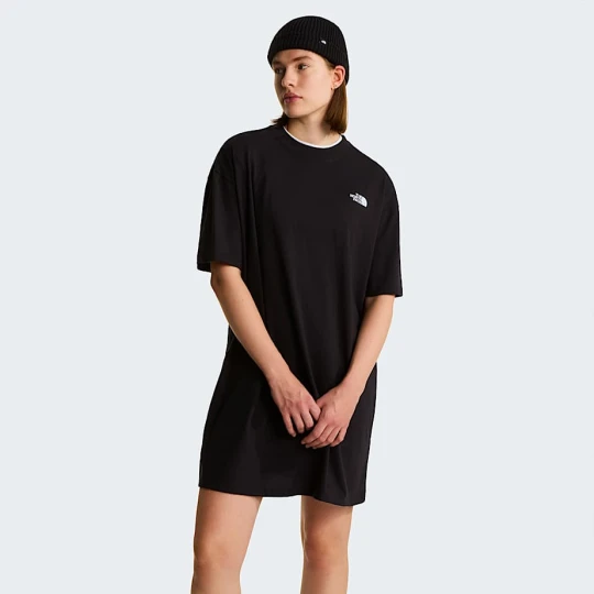 Zdjęcie produktu The North Face Damska Sukienka T-shirtowa Evolution Simple Dome Tnf Black Rozmiar XS female