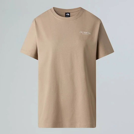 Zdjęcie produktu The North Face Damski Luźny T-shirt Inspire Exploration White Dune-blue Eclipse Rozmiar XS female