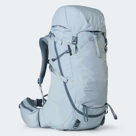Zdjęcie produktu The North Face Damski Plecak Na Wędrówki Terra 55l Frost Grey-granite Grey Rozmiar XS/S female