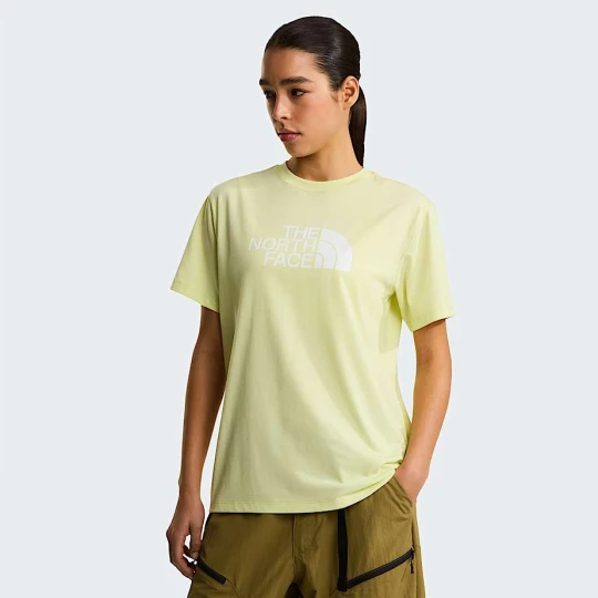 Zdjęcie produktu The North Face Damski T-shirt O Luźnym Kroju Evolution Half Dome Lemon Mist Rozmiar XS female