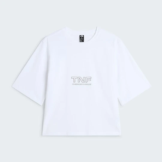 Zdjęcie produktu The North Face Damski T-shirt O Pudełkowym Kroju zumu 2.0﻿ Tnf White Rozmiar L female