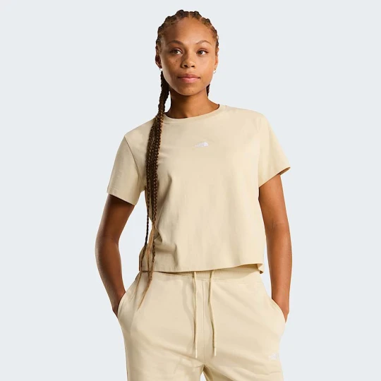 Zdjęcie produktu The North Face Damski T-shirt O Regularnym Kroju Essential Cutie Desert Stone Rozmiar XXL female