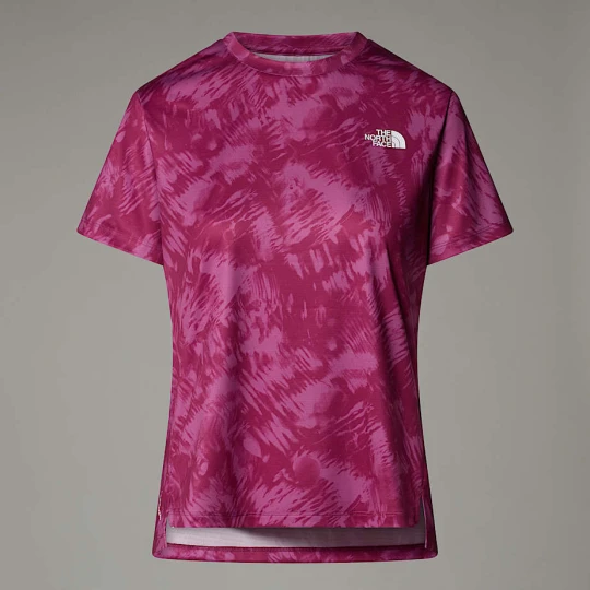 Zdjęcie produktu The North Face Damski T-shirt Z Nadrukiem Flex Cyber Berry Waterfall Print Rozmiar XS female