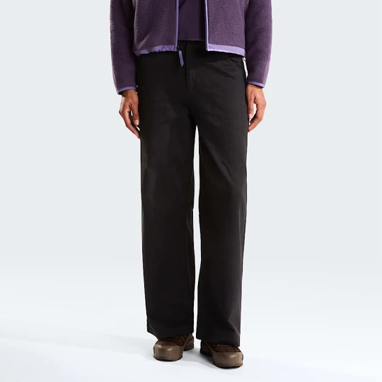 Zdjęcie produktu The North Face Damskie Spodnie Z Szerokimi Nogawkami Pinecrest New Taupe Green Rozmiar female