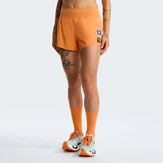 Zdjęcie produktu The North Face Damskie Szorty Z Grafiką Summit Pacesetter Papaya Rozmiar female