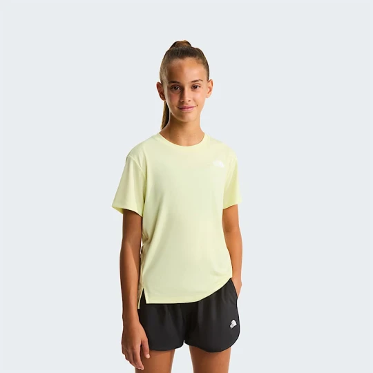 Zdjęcie produktu The North Face Dziewczęcy T-shirt Flex Lemon Mist Rozmiar XL female