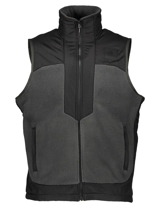 Zdjęcie produktu The North Face Kamizelka polarowa "Fleeski" w kolorze szaro-czarnym rozmiar: S