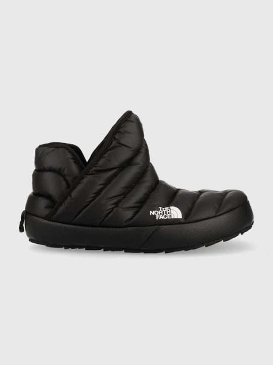 Zdjęcie produktu The North Face kapcie WOMEN S THERMOBALL TRACTION BOOTIE czarny