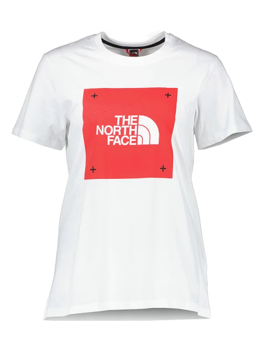 Zdjęcie produktu The North Face Koszulka "BF Box" w kolorze białym rozmiar: M