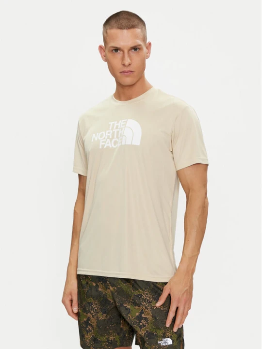 Zdjęcie produktu The North Face Koszulka techniczna Reaxion Easy NF0A4CDV Beżowy Regular Fit