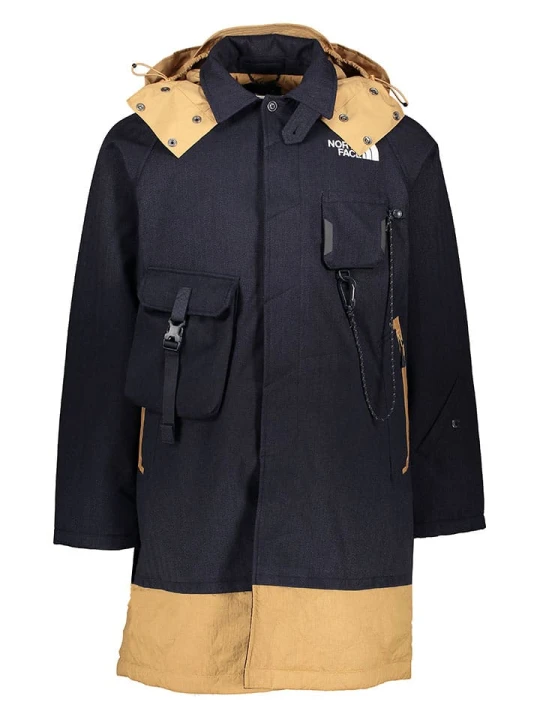 Zdjęcie produktu The North Face Kurtka funkcyjna 2w1 w kolorze granatowo-beżowym rozmiar: XL