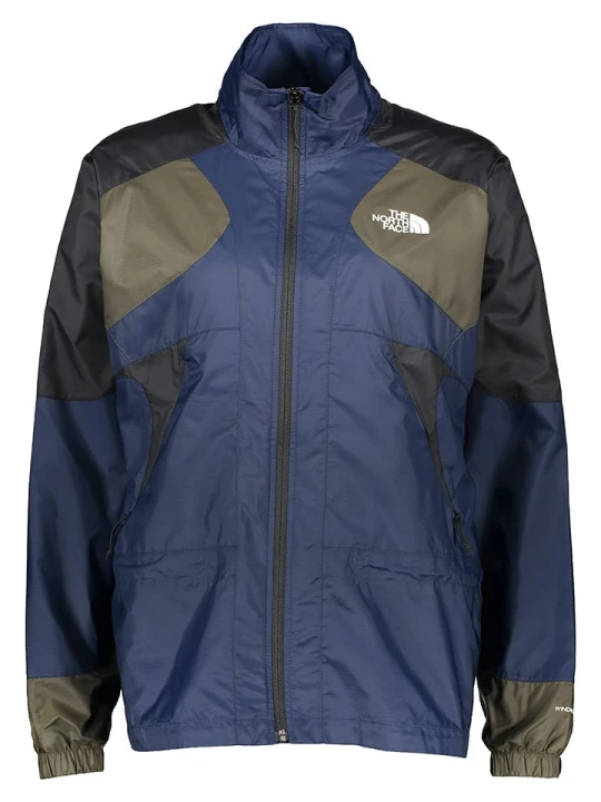 Zdjęcie produktu The North Face Kurtka funkcyjna w kolorze oliwkowo-granatowym rozmiar: S