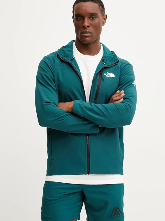 Zdjęcie produktu The North Face kurtka outdoorowa Mountain Athletics turkusowy