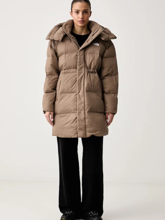 Zdjęcie produktu The North Face kurtka pikowana damska Puffer brązowy