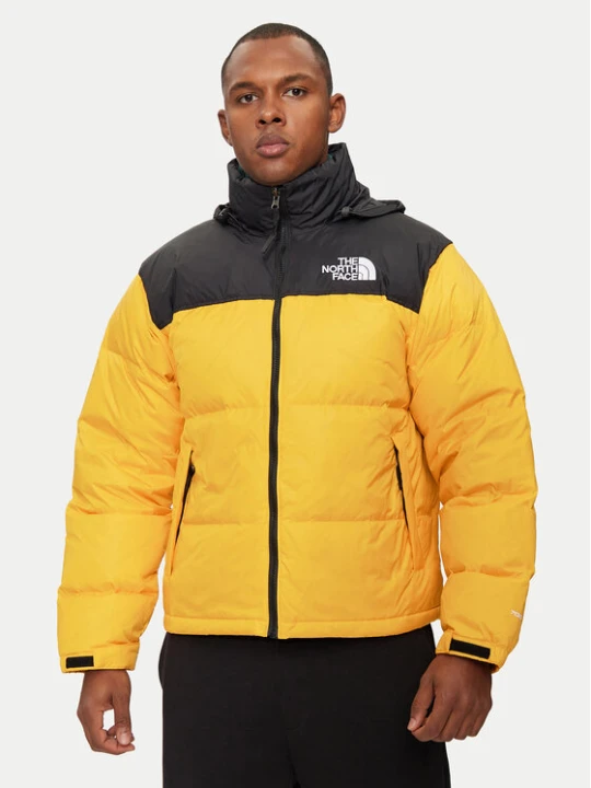 Zdjęcie produktu The North Face Kurtka puchowa 1996 Retro Nuptse NF0A3C8D Żółty Regular Fit