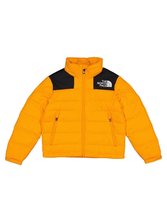 Zdjęcie produktu The North Face Kurtka puchowa "Massif" w kolorze żółto-czarnym rozmiar: 130-141 cm
