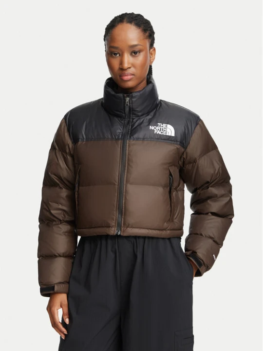 Zdjęcie produktu The North Face Kurtka puchowa Nuptse NF0A5GGE Brązowy ciemny Regular Fit