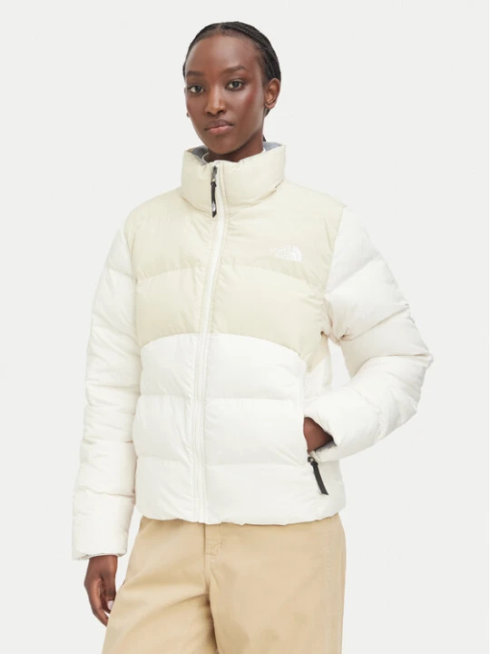 Zdjęcie produktu The North Face Kurtka zimowa Saikuru NF0A8GCB Beżowy jasny Boxy Fit