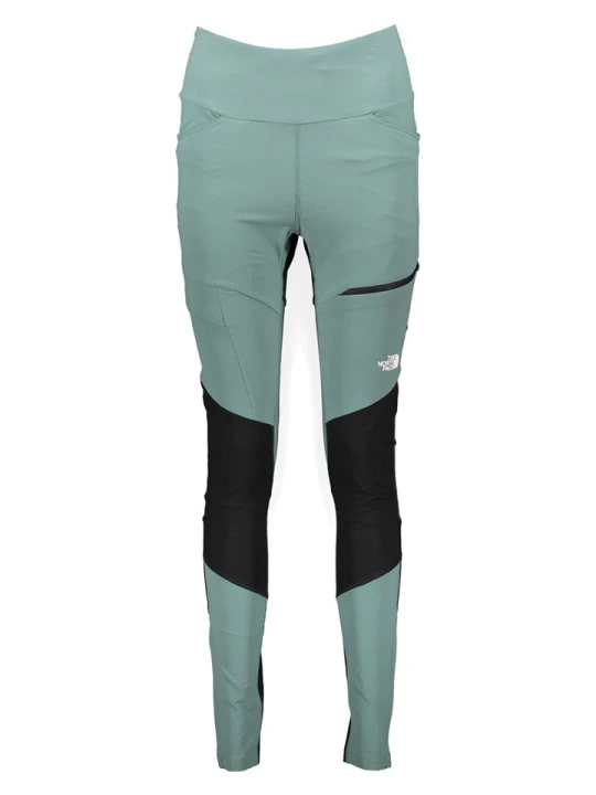 Zdjęcie produktu The North Face Legginsy funkcyjne "Felik" w kolorze turkusowym rozmiar: 36