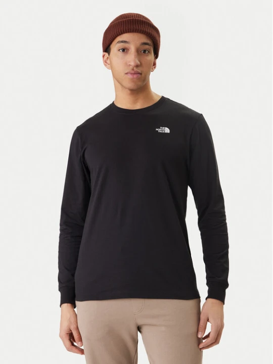 Zdjęcie produktu The North Face Longsleeve Evolution Simple Dome NF0A8EU3 Czarny Regular Fit