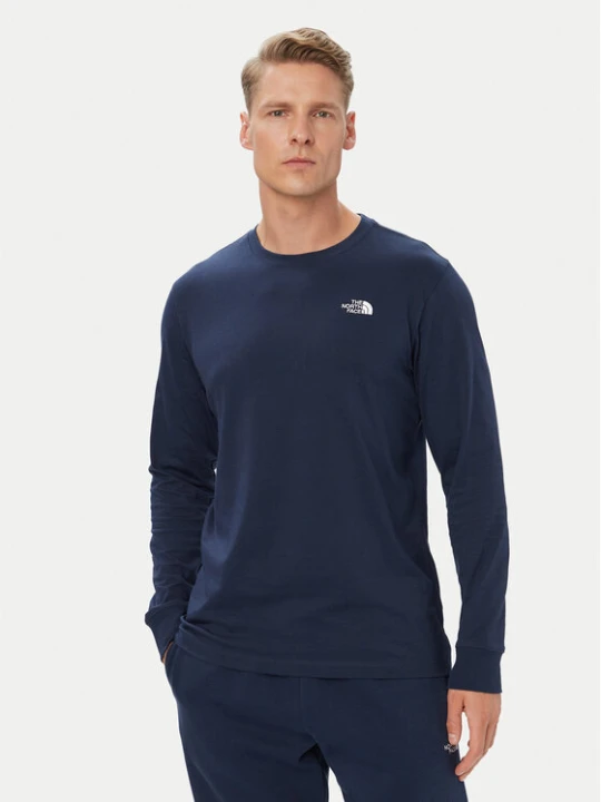 Zdjęcie produktu The North Face Longsleeve Evolution Simple Dome NF0A8EU3 Granatowy Regular Fit