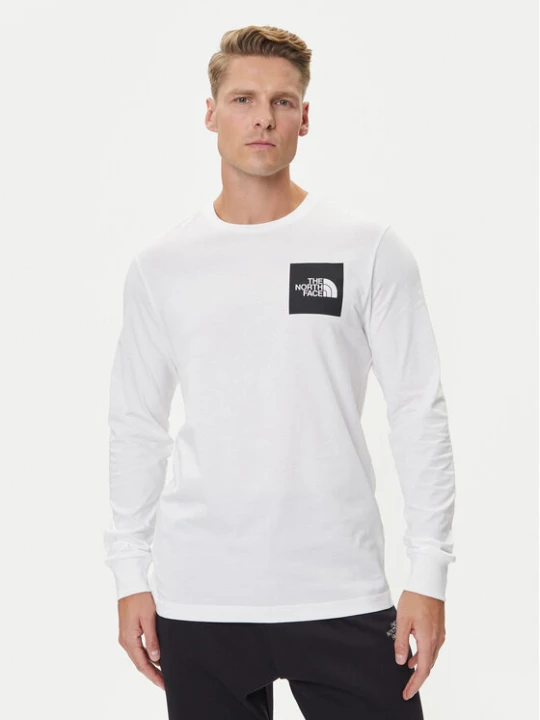 Zdjęcie produktu The North Face Longsleeve Fine NF0A8A6P Biały Regular Fit