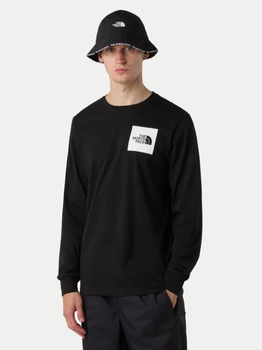 Zdjęcie produktu The North Face Longsleeve Fine NF0A8A6P Czarny Regular Fit