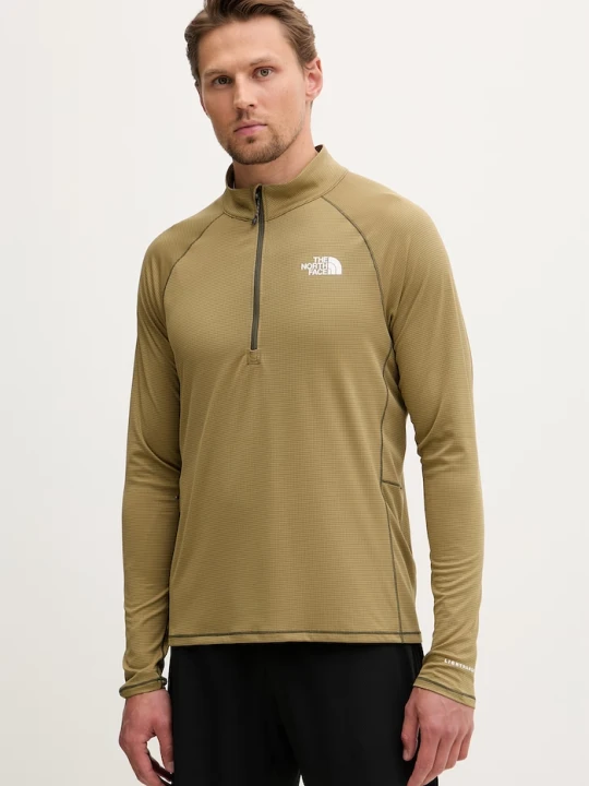 Zdjęcie produktu The North Face longsleeve treningowy męski SUNRISER zielony