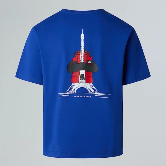 Zdjęcie produktu The North Face Luźny T-shirt Unisex France Tnf Blue Rozmiar S male