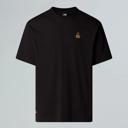 Zdjęcie produktu The North Face Luźny T-shirt Unisex Icon Mountain Jacket Tnf Black Rozmiar XXS male