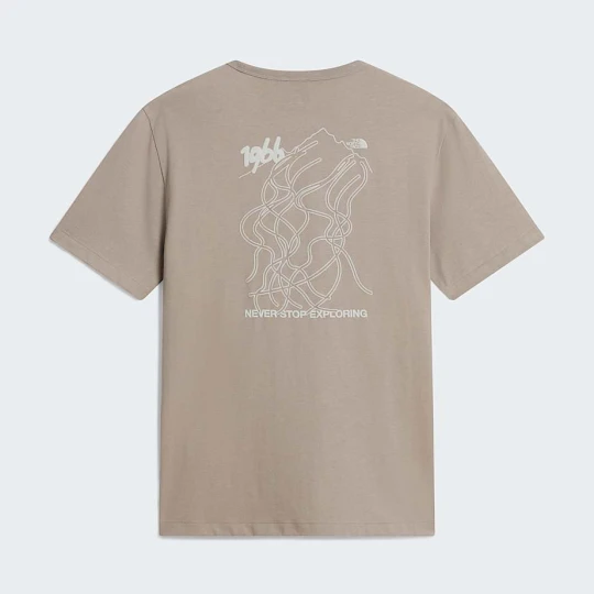 Zdjęcie produktu The North Face Luźny T-shirt Unisex Z Grafiką Nse Slopes Stone Slab Rozmiar XL male