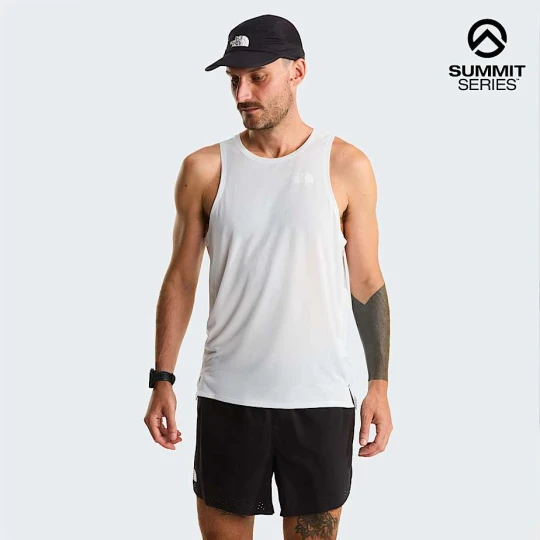 Zdjęcie produktu The North Face Męska Koszulka Bez Rękawów Do Biegów Trailowych Summit High Pearl Stone Rozmiar M male