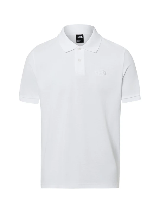 Zdjęcie produktu The North Face koszulka polo Mężczyźni Bawełna biały