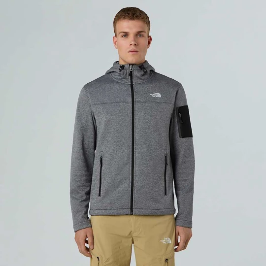 Zdjęcie produktu The North Face Męska Kurtka Polarowa Tech Emilio Tnf Black Heather-tnf Black Light Heather Rozmiar L male