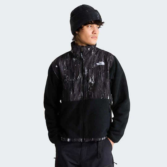 Zdjęcie produktu The North Face Męska Kurtka Z Nadrukiem Retro Denali Tnf Black Impressions Print Rozmiar XXL male