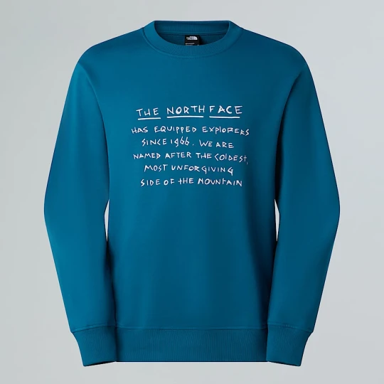 Zdjęcie produktu The North Face Męska Luźna Bluza Tnf Origin Mineral Ink-white Dune Rozmiar M male