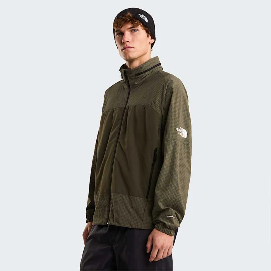 Zdjęcie produktu The North Face Męska Wiatroodporna Kurtka Turystyczna W Stylu Utility New Taupe Green Rozmiar XXL male