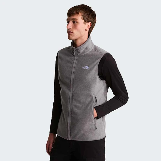 Zdjęcie produktu The North Face Męski Bezrękawnik Polarowy Glacier Tnf Mid Grey Heather Rozmiar XL male