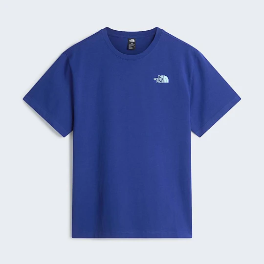 Zdjęcie produktu The North Face Męski Luźny T-shirt Vintage Mountain Bold Blue-summit Gold Rozmiar XXL male