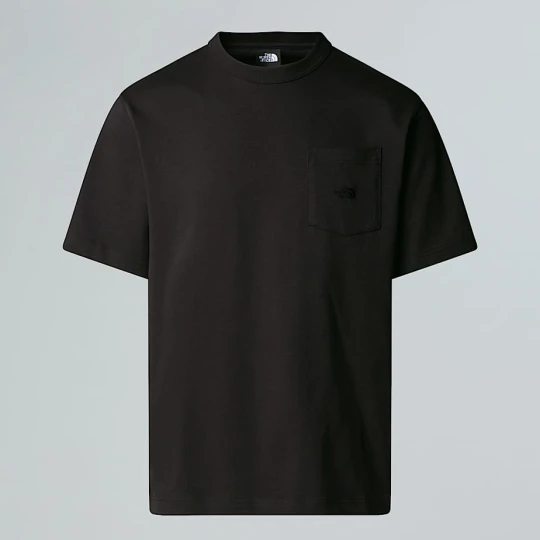 Zdjęcie produktu The North Face Męski Luźny T-shirt Z Kieszenią Dome Tnf Black Rozmiar M male