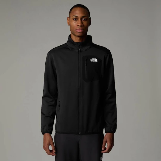 Zdjęcie produktu The North Face Męski Polar Z Zamkiem Na Całej Długości Crest Tnf Black Rozmiar M male
