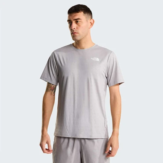Zdjęcie produktu The North Face Męski T-shirt O Regularnym Kroju Z Wytłaczanym Wzorem 24 / 7 Pentadome Meld Grey Rozmiar L male