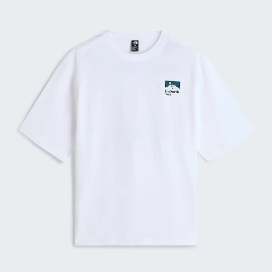 Zdjęcie produktu The North Face Męski T-shirt Oversize The Right Side Tnf White-sun Yellow Rozmiar XL male