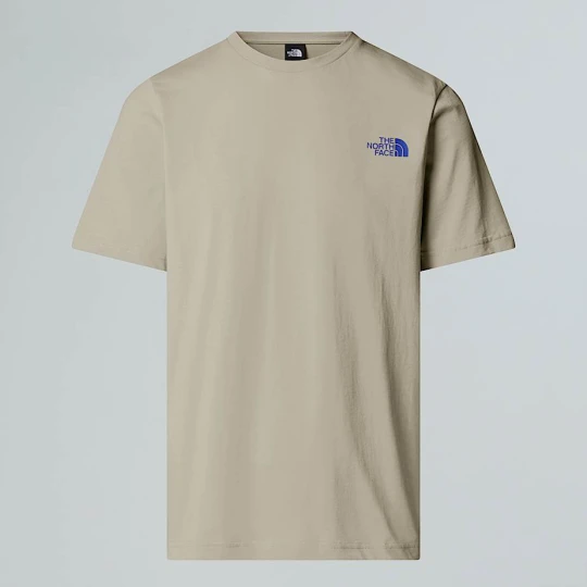 Zdjęcie produktu The North Face Męski T-shirt Topographic Clay Grey Rozmiar XS male