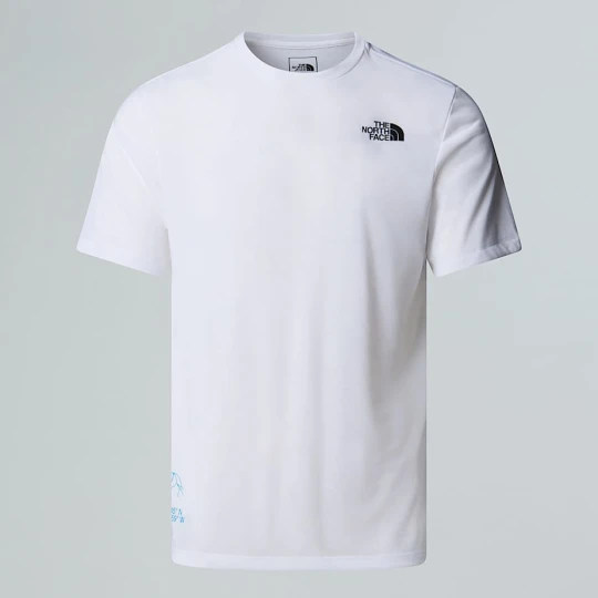 Zdjęcie produktu The North Face Męski T-shirt Z Grafiką Multiple Placement Tnf White Rozmiar XS male