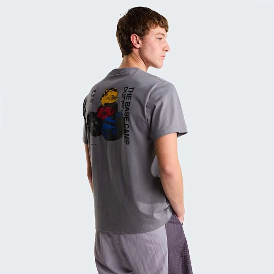 Zdjęcie produktu The North Face Męski T-shirt Z Grafiką O Luźnym Kroju Bcd Celebration Smoked Pearl Rozmiar L male